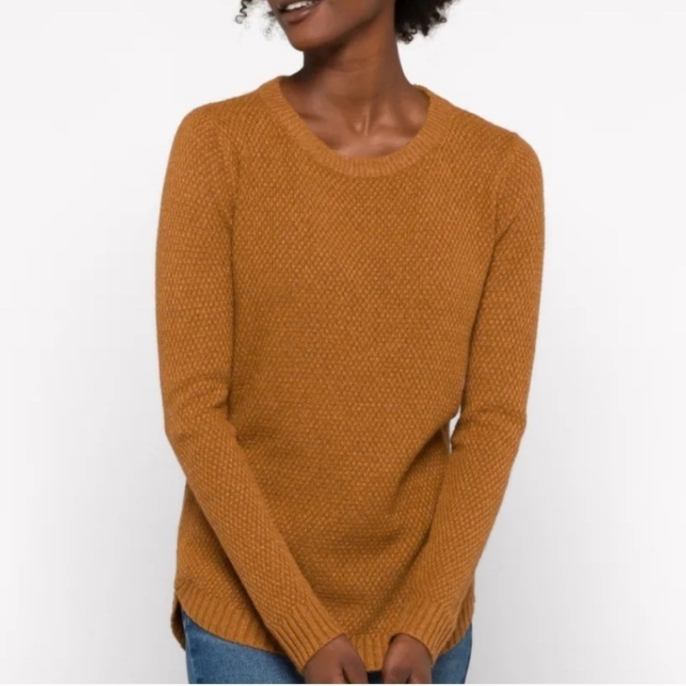 Pink Clover Warm Amber Crew Neck Sweater